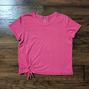 aerie keyhole T shirt pink size small